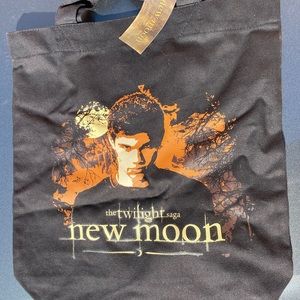 Twilight Saga New Moon Jacob Black Tote Bag Purse